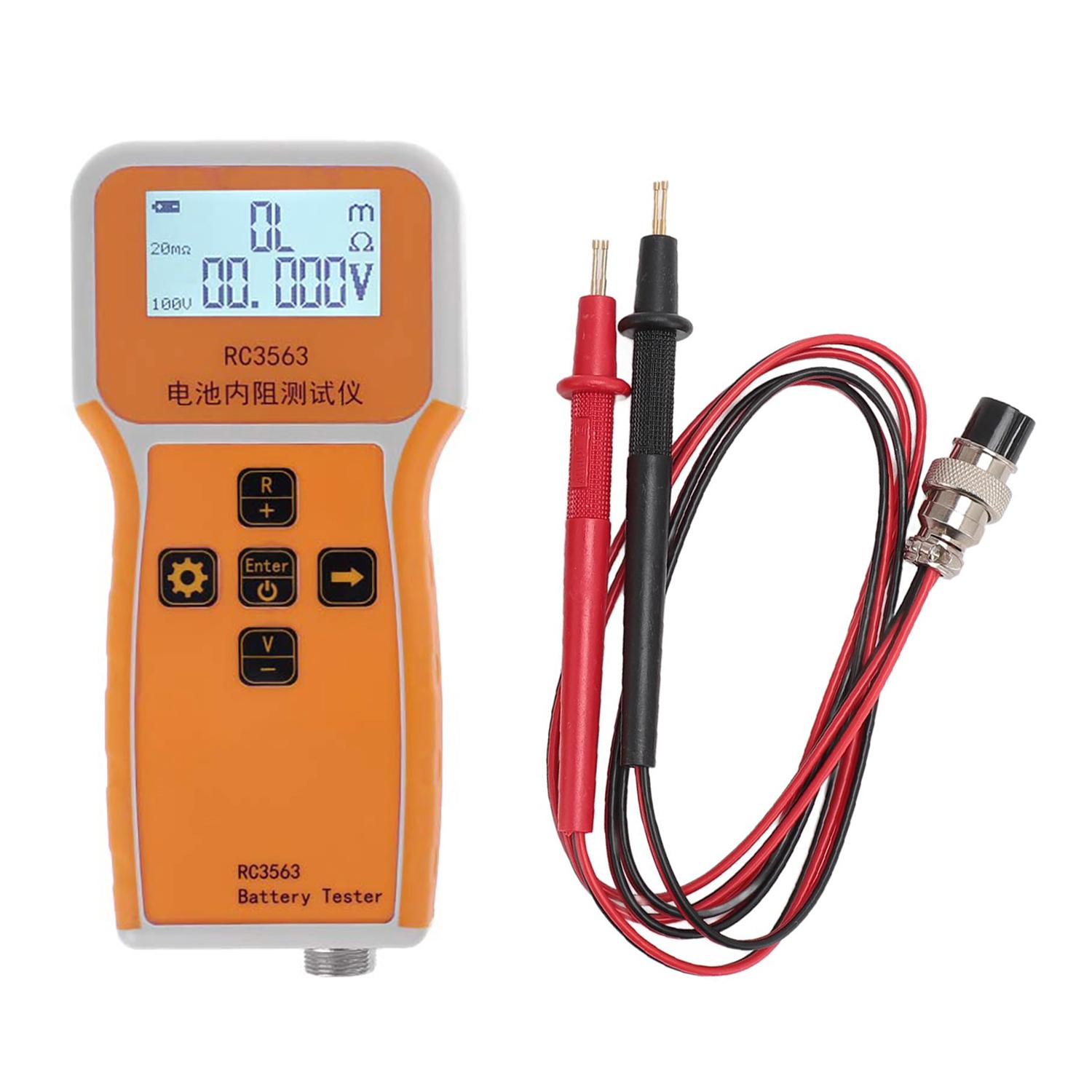 High-end Probe RC3563 High-precision Internal Resistance Detector True Four-wire AC Lithium Lead Acid Lithium Car Battery Tester
