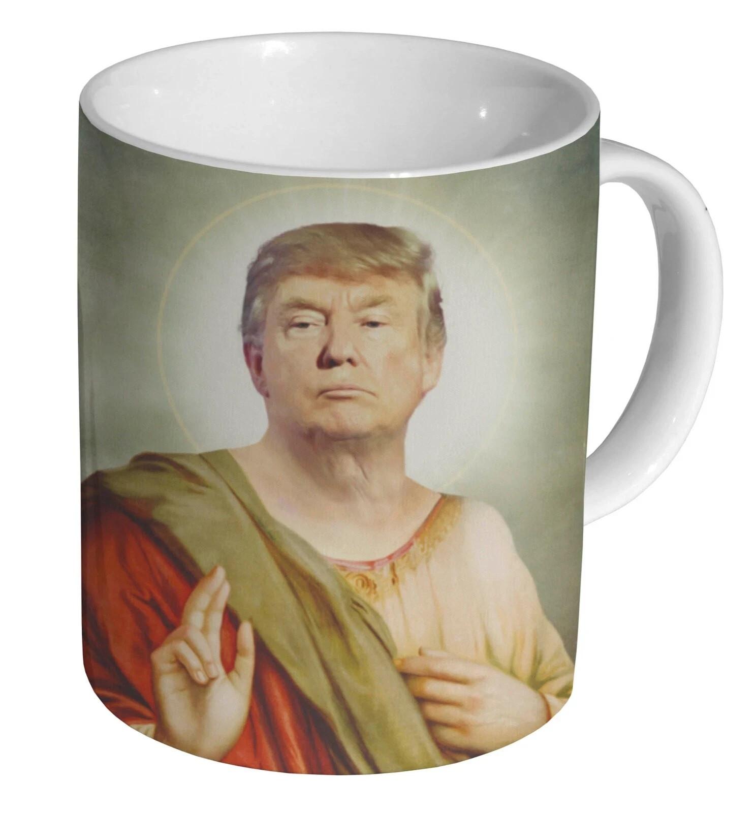 Donald Trump Holy Funny Coffee Mug Tea Cup Unisex T-Shirt XXL