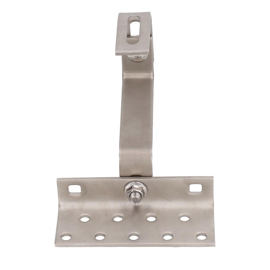 Solar Panel Bracket Stainless Steel Length Position 180 Degrees Adjustable Corrosion Resistance PV Roof Mount