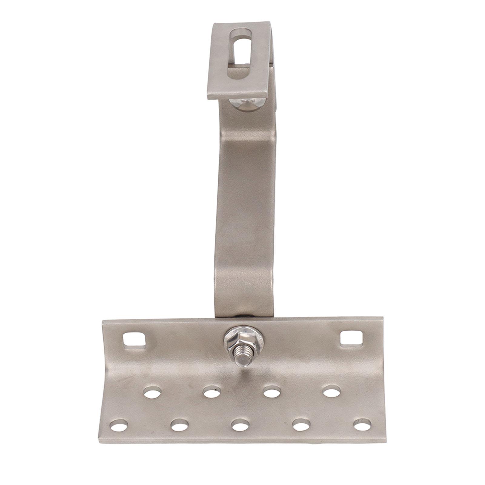 

Solar Panel Bracket Stainless Steel Length Position 180 degrees Adjustable Corrosion Resistance PV Roof Mount
