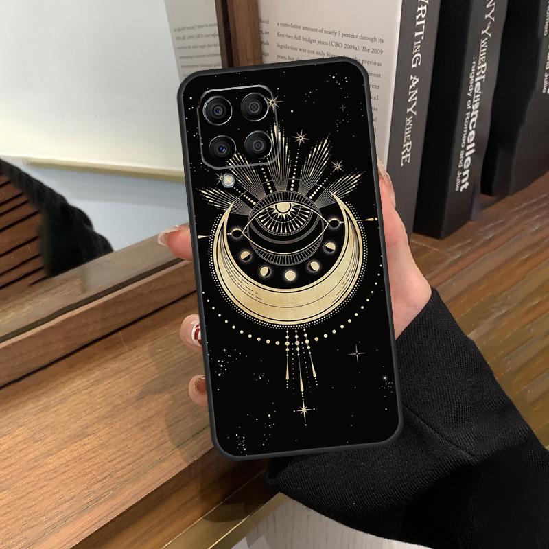 Wahrsagerei Mond Sterne Hände Kunst Hülle Für Samsung Galaxy M13 M53 M51 M31 M11 M14 M34 M54 M12 M32 M52 M16 M36 M56 M15 M35 M55