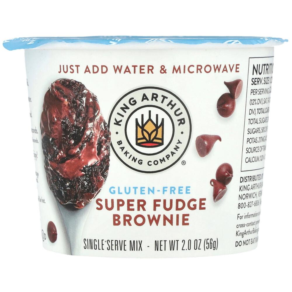 iHerb Gluten-Free Single Serve Super Fudge Brownie Mix, 56g (2 oz)