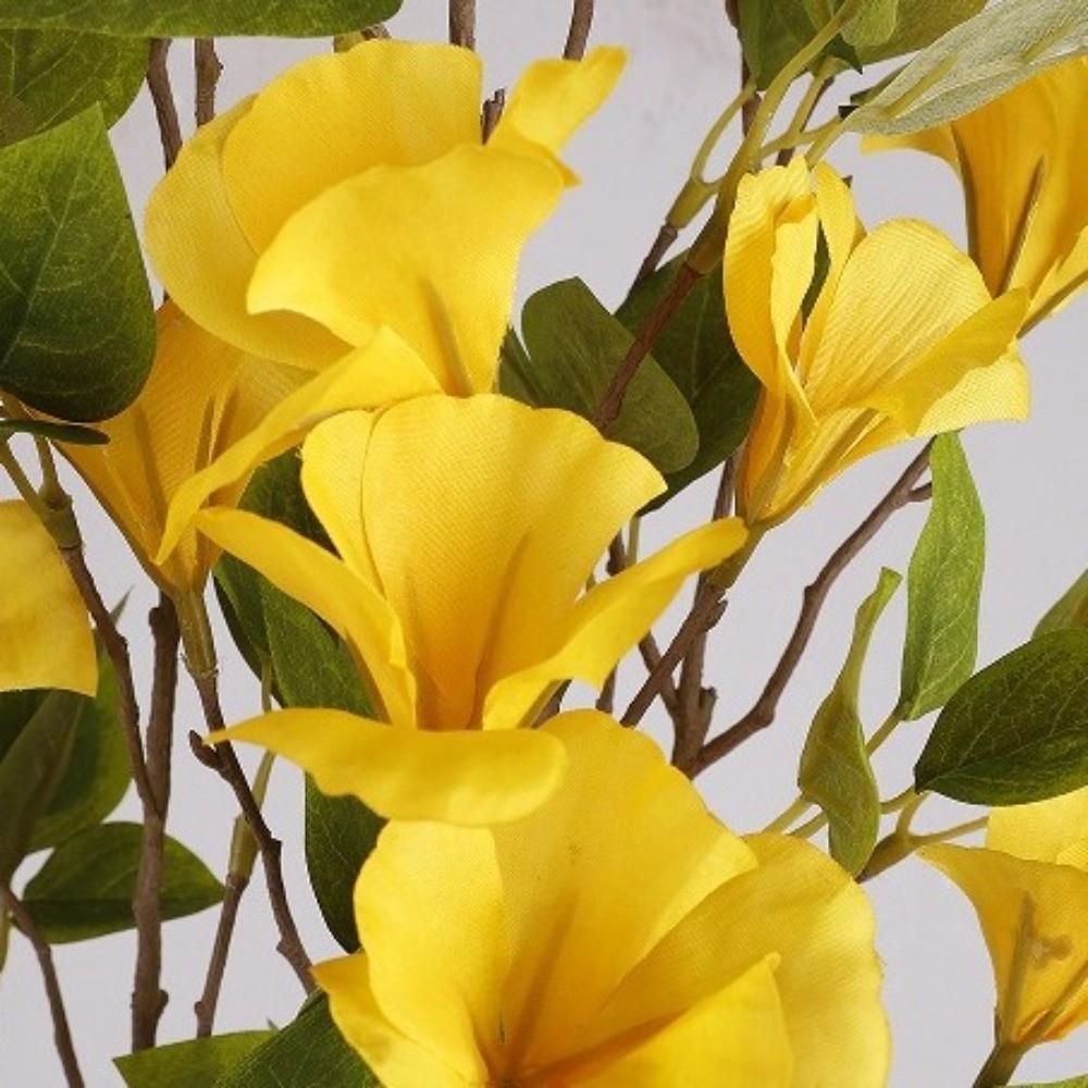 Long Branch Artificial Viola Tricolor Flower Simulation Artificial Greenery  Wedding