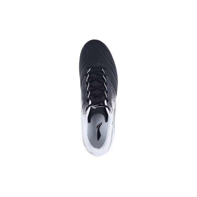 Li Ning Soccer Shoes Men's Low Top Standard White/Black ASFS009-1