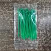 Self-locking Nylon Green Cable Ties 3 X 100mm Plastic Cable Ties Wrap and Bind and Seal Cable Tools