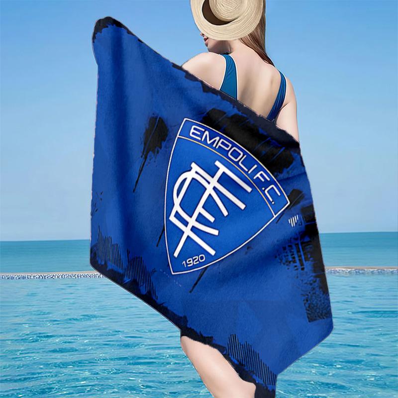 1PC Empoli Crest Design Beach Towel - Soft, Absorbent Microfiber, Lightweight, Ideal for The Beach, Parties, Travel, Camping fan gifts