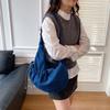 Vintage Versatile Denim Shoulder Hobos Bags for Women Large Capacity Simple Ladies Crossbody Bag College Student Handbags Tote