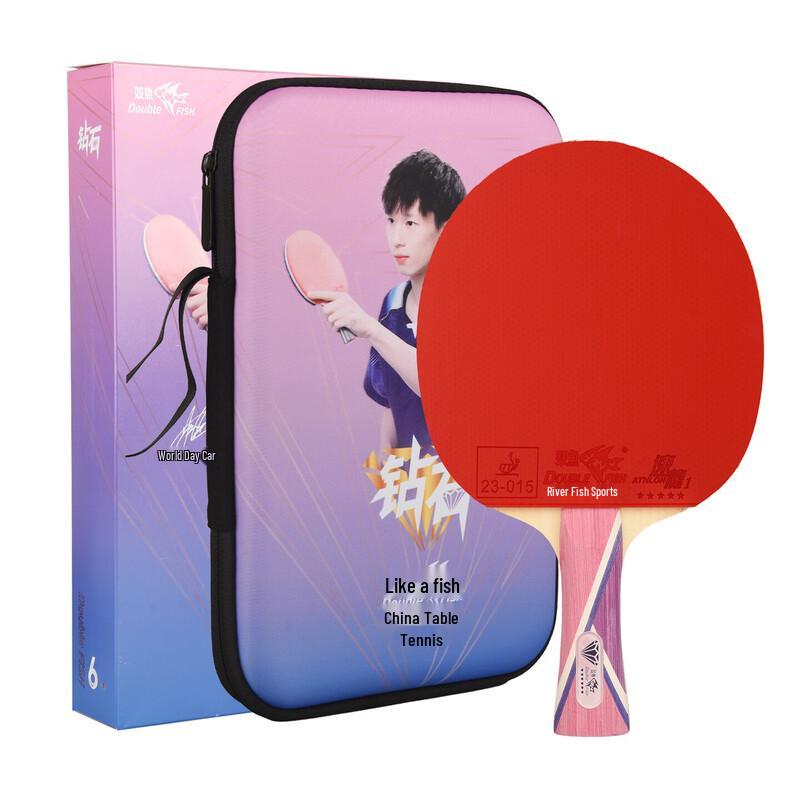 DOUBLE FISH Diamond 6-Star Professional Table Tennis Racket