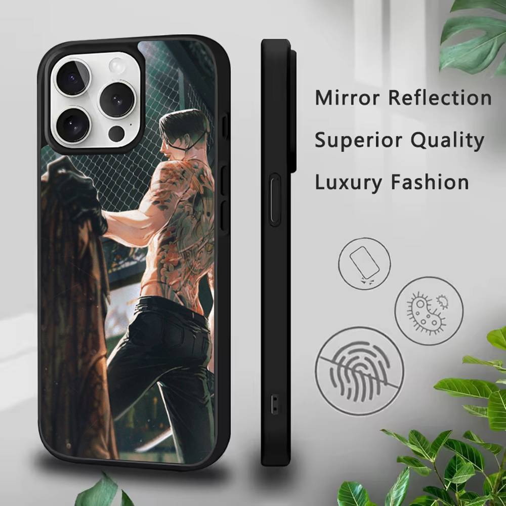 

Чехол для телефона Goro M-Majima Yakuza для iPhone 17,16,15,14,13,12,11,Pro,Max,Plus,Mini,SE4,E Магнитный Magsafe Беспроводная зарядка iphone16e