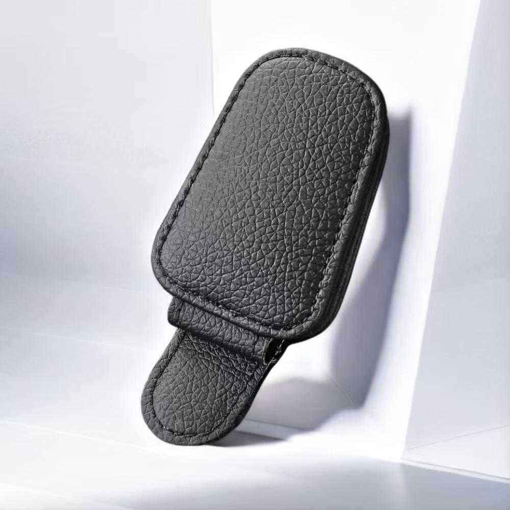 Car Sunglasses Clip Car Sunglasses Storage Rack Installed On The Car Visor Self-adhesive Sunglasses Holder Glasses Clamp