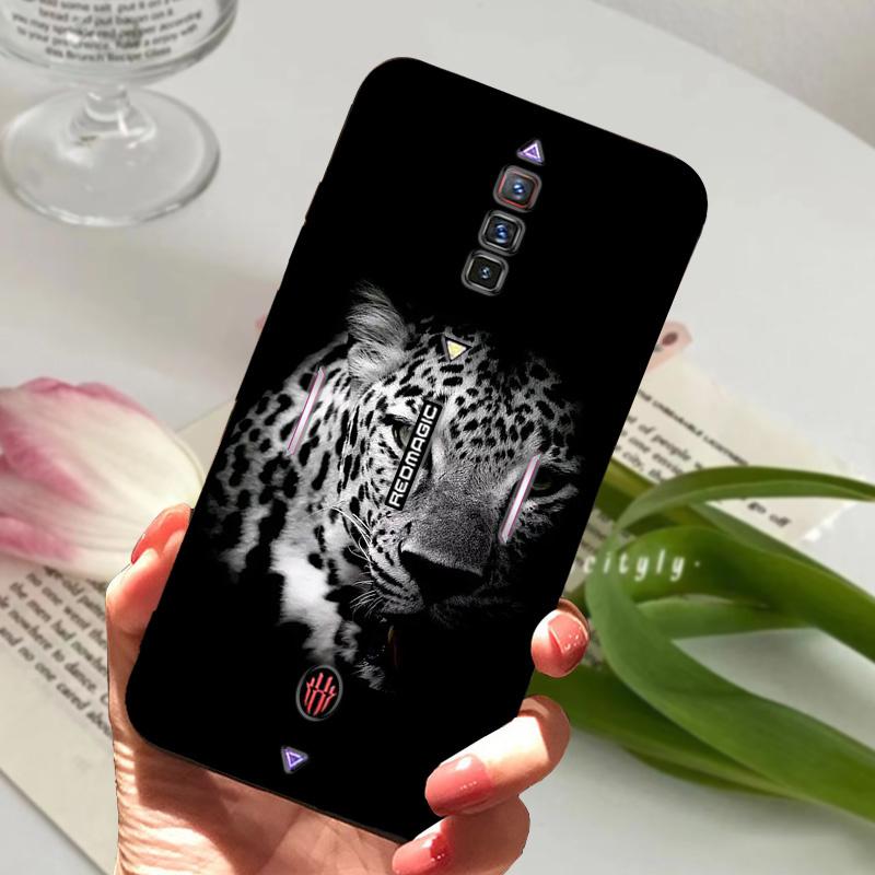 For ZTE Nubia Red Magic 6 Case Shockproof Soft TPU Silicone Phone Cover For ZTE Nubia Red Magic 6S Pro Capa Cartoon RedMagic 6