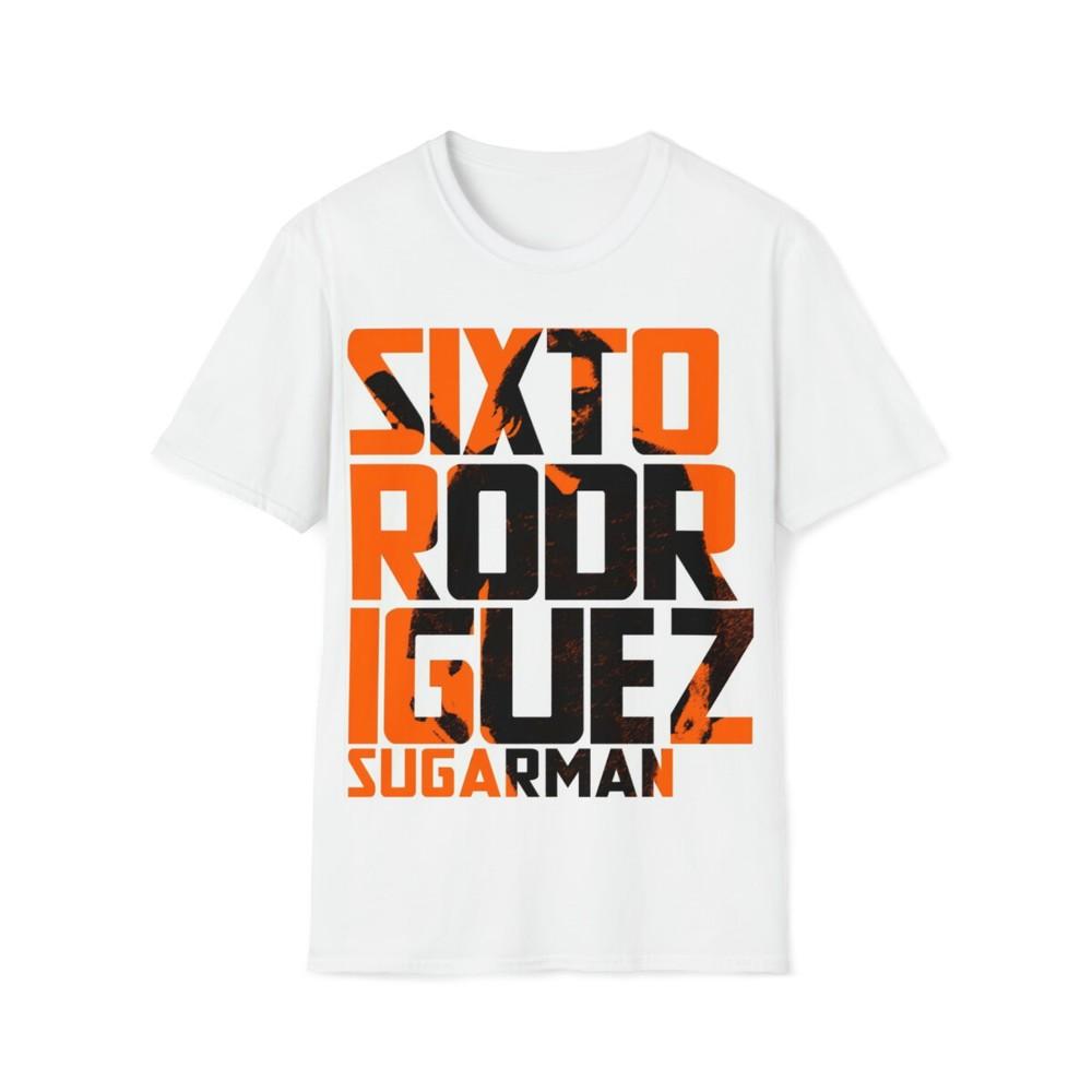 

Unisex Soft Cotton T-Shirt. Sixto Rodriguez, Sugar Man S