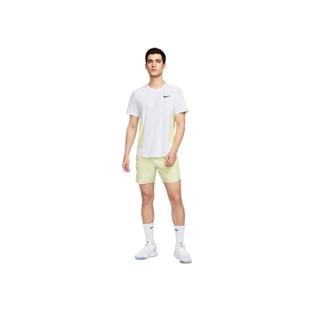 Nike Court Slam Dri-Fit Comfortable Fashion Versatile Casual Solid Color Brand Logo Short Sleeve T-Shirt Men Tops FZ6858-100