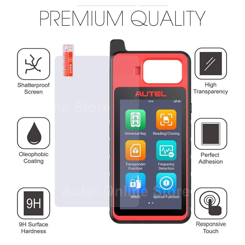 Autel Scanner Protect Film 5.5/ 8/ 9.7/ 10.1inches Screen Protector Compatible with KM100/ MK808BT/ MP808BT/ DS808/ IM508/ IM608