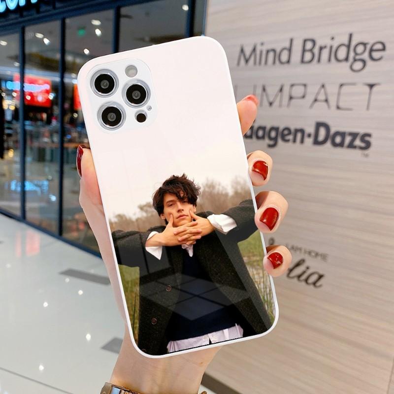 Cole Sprouse Cool Phone Case For IPhone 14 13 12 11 Pro Max X XR XS 8 7 Plus Liquid Glass Color Phone Cover