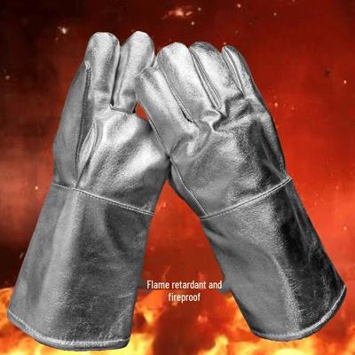 Heat Resistant Aluminum Foil Gloves