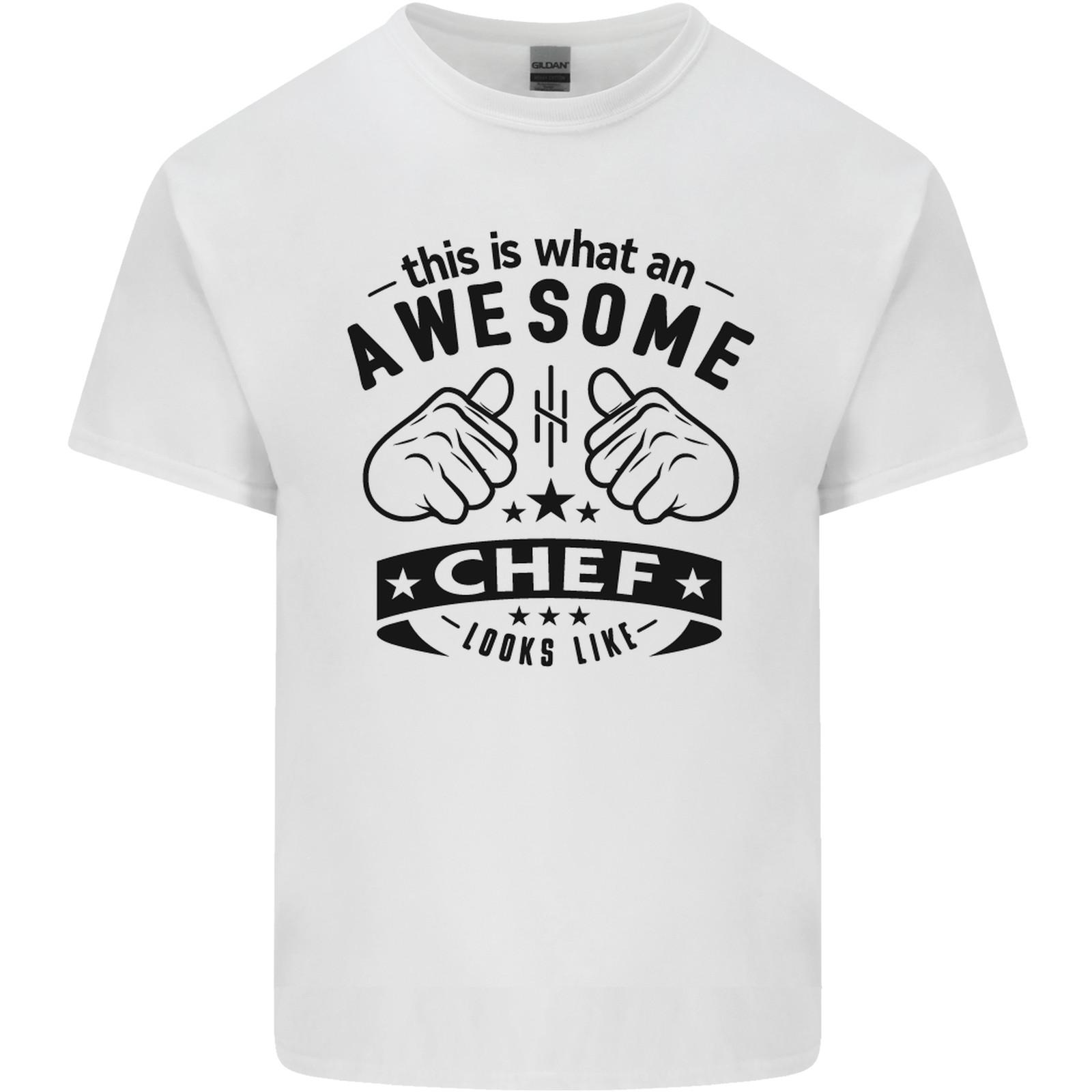 

Awesome Chef Looks Like Funny Cooking Mens Light Cotton T-Shirt Mens Womens Tees Top 2XL