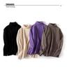 High-End 100% Wool Turtleneck Sweater with Sequins - Autumn/Winter Collection