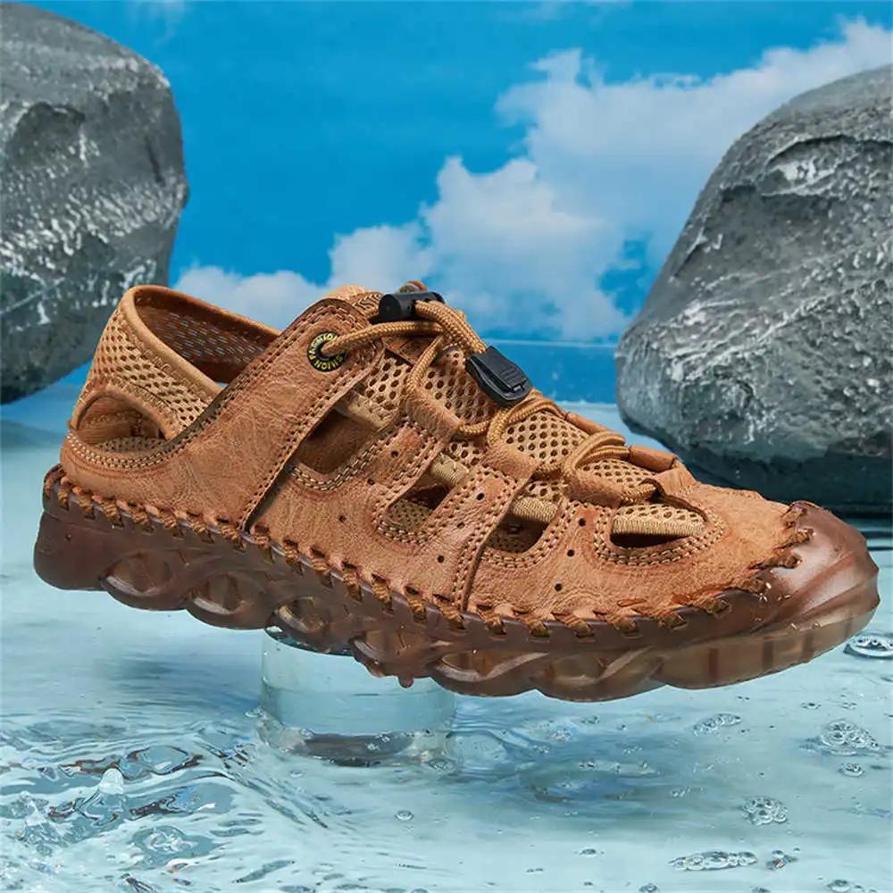 Number 47 Big Size Mens White Shoes Men's Room Slippers Outdoor Sandals Sneakers Sports Casual Boty Krasovka Lowest Price