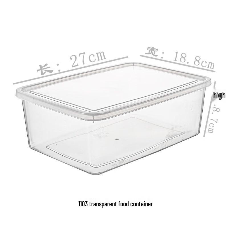 Hongqisheng Plastic Food Storage Container Set