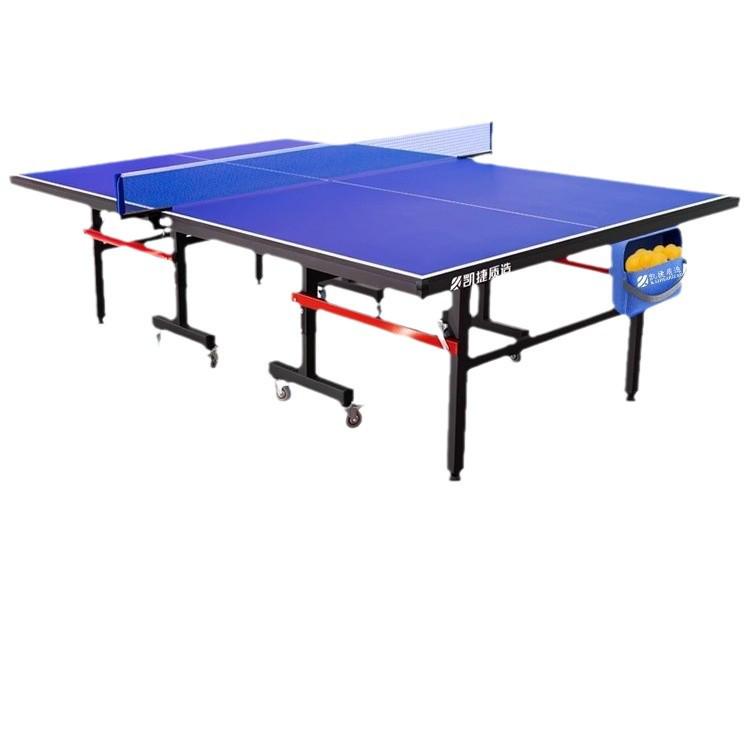 Folding Indoor Standard Size Movable Table Tennis Table with Free Shipping