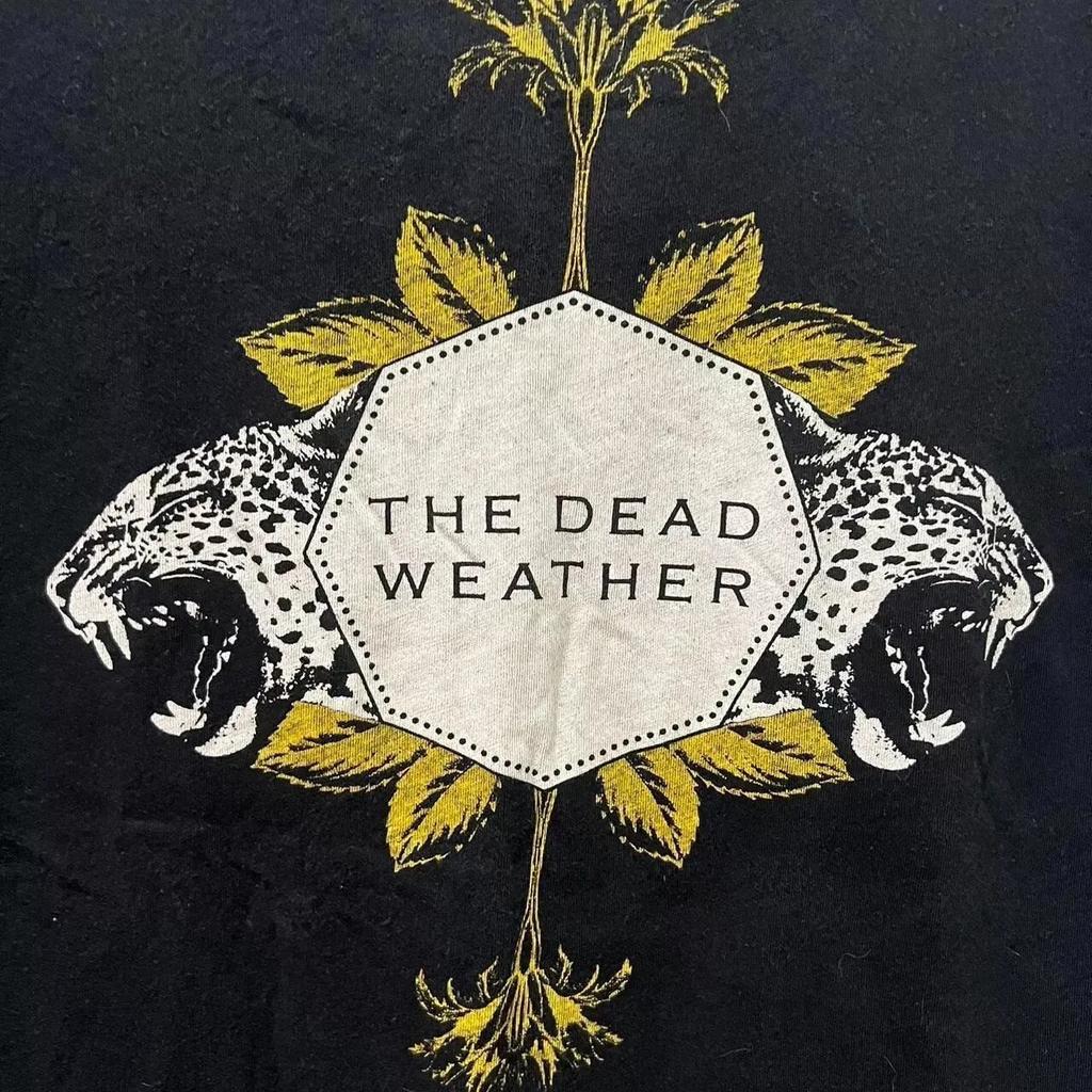 The Dead Weather BAND New Black Cotton T Shirt Full Size S-5XL SS794