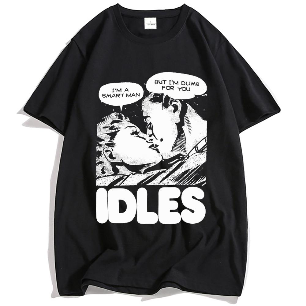 JSEM CHYTRÝ MUŽ TRIČKO NEČINNÉ RUCE ZKRÁCENÉ DÁMSKÉ TRIČKO Krátký rukáv Bavlna Pánská trička Léto O-výstřih Punk Streetwear Pánská trička