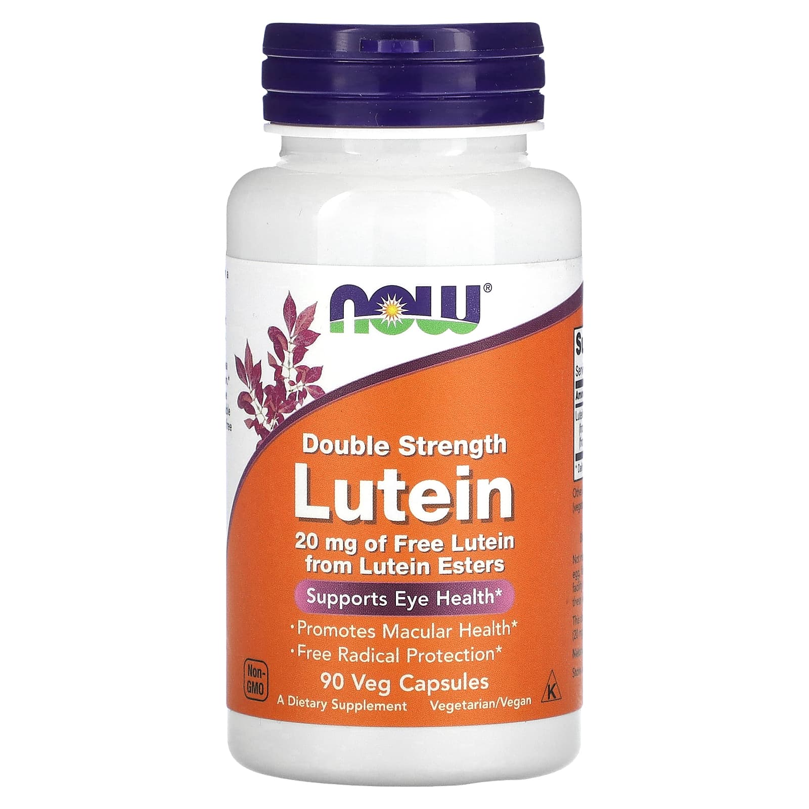 

2X Strength Lutein, 20Mg, 90 Veggie Capsules