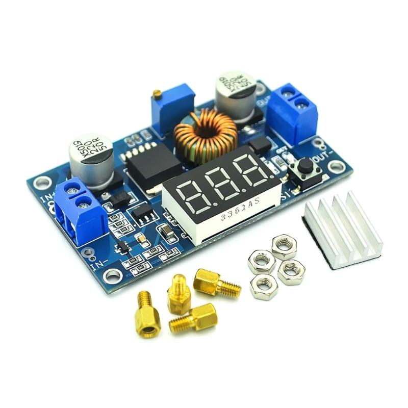 High Current 5A Stepping Down Power Supply Module Adjustable Voltages Regulator 4-38V Input 1.25 36V Output 96% Efficiency