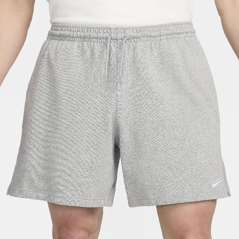 Nike Logo Print Elastic Waist Casual Shorts Men shorts Gray FQ4361-063