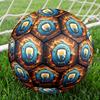 1pc CityIndoor Soccer Ball Colorful All Ages Machine Stitched PVC Competition Ready Durable High-Bounce HE3