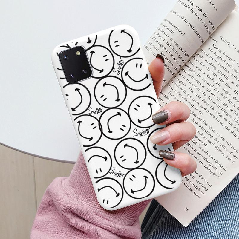 Cute Painted Cover For Samsung Galaxy Note 10 Lite Case Soft Cover TPU Funda Soft Bumper For Samsung Note10 Pro Sunflower Daisy