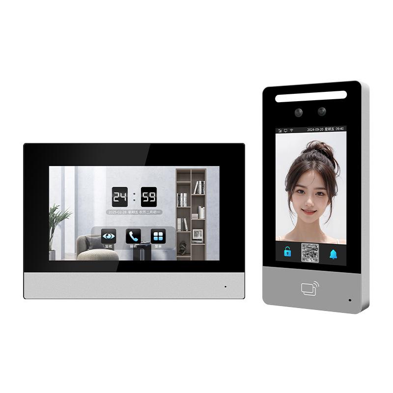 Smart Visual Intercom with Face Recognition & Mobile Access for Villas & Communities