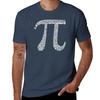 Pi Symbol 314 400 decimal values TShirt Basic Lightweight Short Sleeve Tee