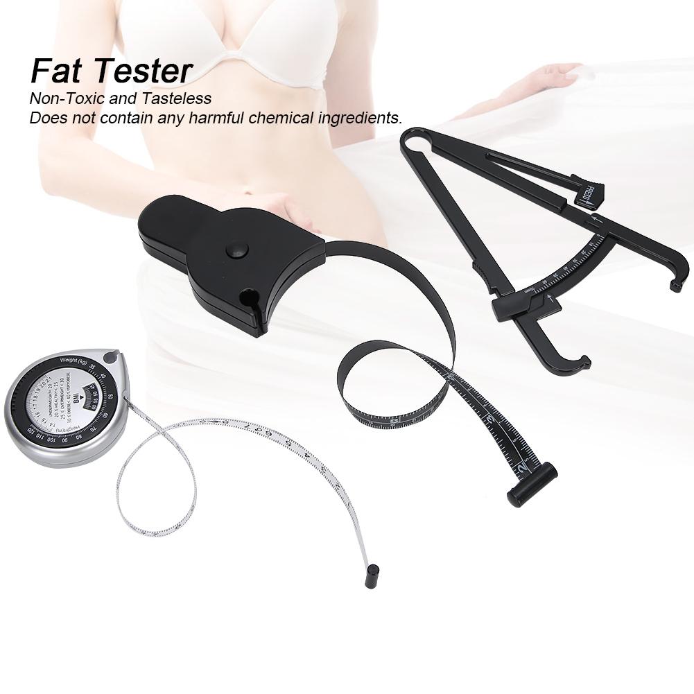 Fat Caliper Body Measuring Ruler Measure Tape for Waist Leg Arm Measurement Tools