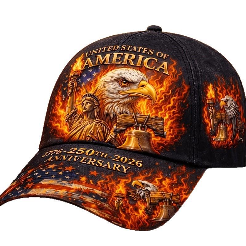 TEMU new D digital printing alphanumeric personalized sunshade baseball cap outdoor cap