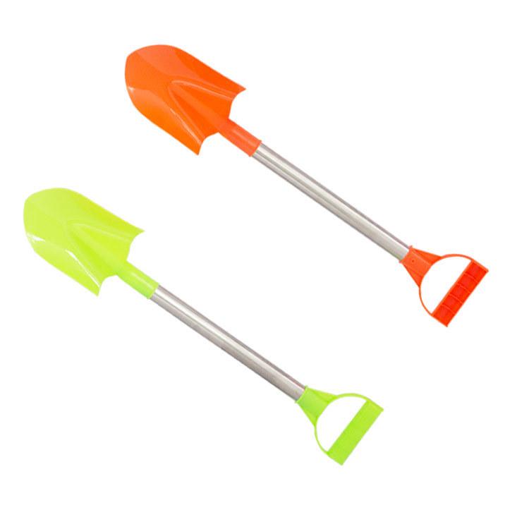 Large Stainless Steel & Plastic Beach Shovel for Kids