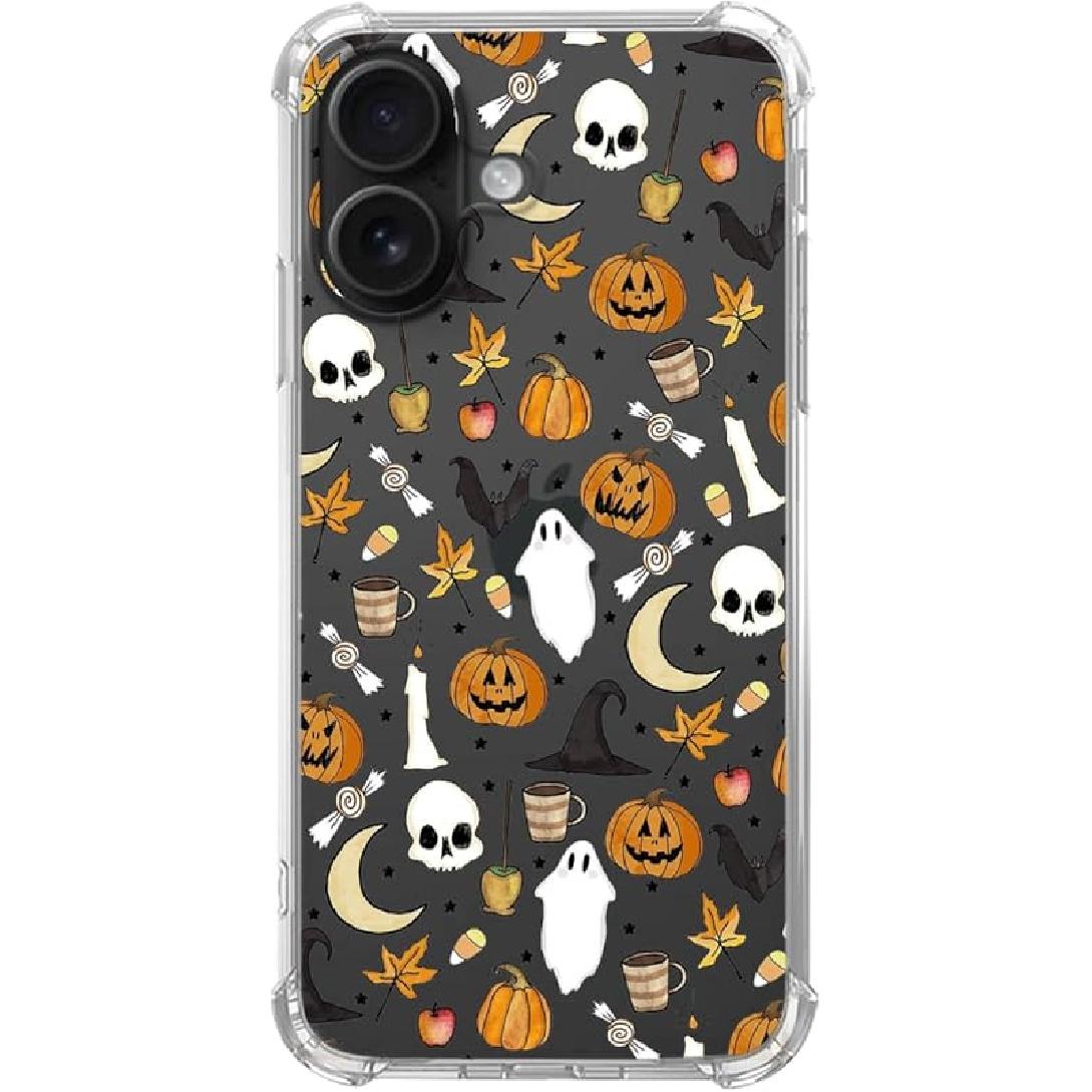 Wild West Adventure Case Compatible with iPhone 16, West Cowboy Desert Scenery Cover for iPhone 16, Cool TPU Phone Case Cover Autumn Leaves