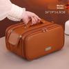 Modern Multicompartment Makeup Bag With Large Capacity For Travel And Home Organization