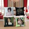 Singer Wendy Pillowcase Bedroom Sofa Decorative Cushion Cover With Zipper Soft Cushion Cover