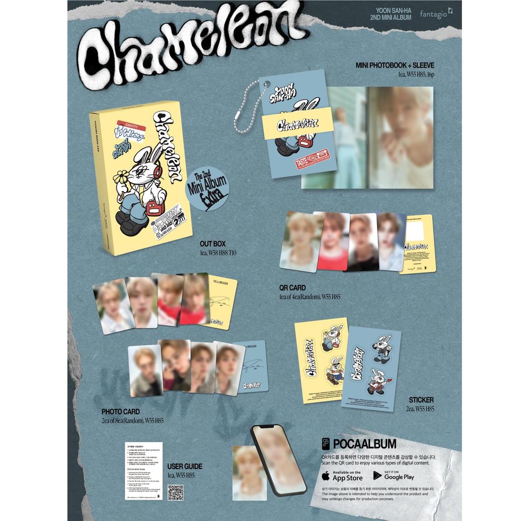 YOON SANHA (ASTRO) [CHAMELEON] 2nd Mini Album