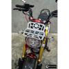 GTR REVOLUTION Honda Monkey 125 Front Carrier Aluminum Lightweight HONDA MONKEY125 FrontCarrier Aluminum Model/Revolution (Black)
