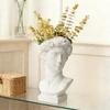 David Art Statue Flowerpot for Inserting Dried Flowers and Simulating Flowers Home Living Room Bedroom Decoration Gift