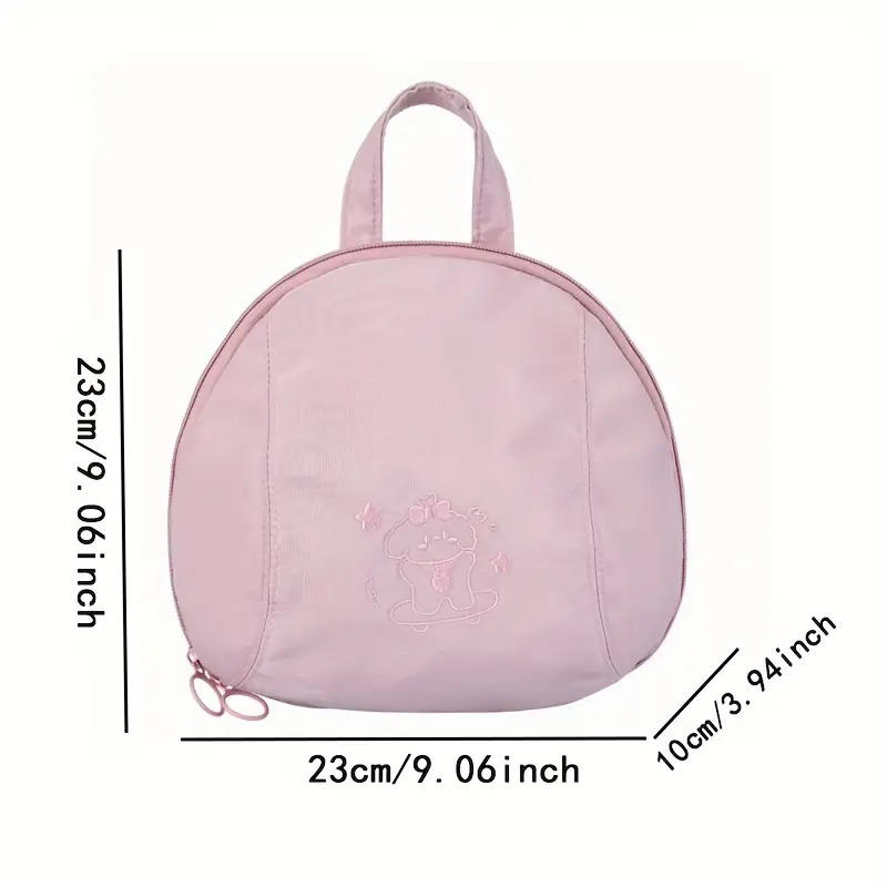 Ladies' Cosmetic Bag New Cartoon Handheld Portable Kawaii Korean Makeup Bag Travel Business Multifunctional Clothing Storage Bag