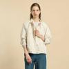 Shirring Hidden Button Jumper B6s2r160