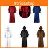 Medieval Renaissance 5-color Hooded Cloak For Halloween Cosplay