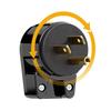 360 Degree Fully Rotatable NEMA 5 15P Male Plug 15A 125V ETL Support for Flexible Angling with 18/16/14AWG Power Cords