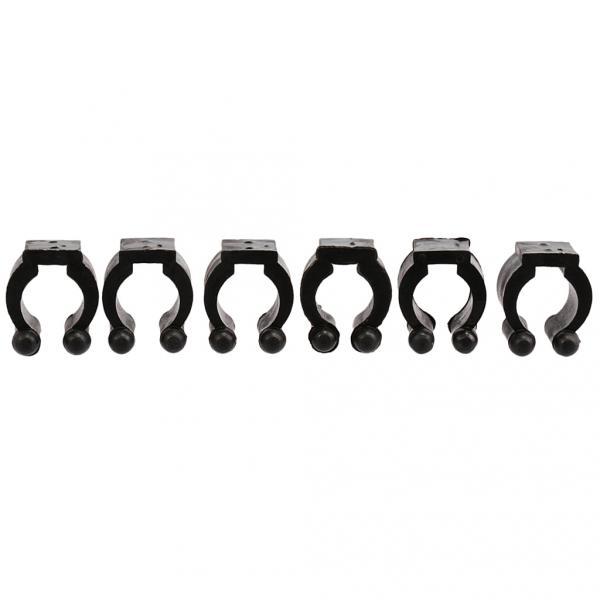 2x 6 Pieces Plastic Billiards Rack Clips for Billiard Cues