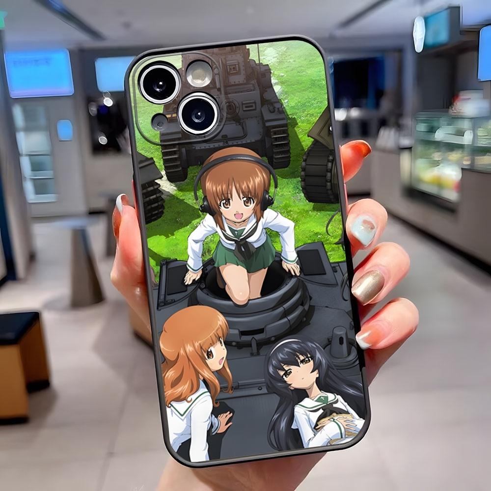 Girls Und Panzer Phone Case Matte Translucent For IPhone 15 Pro 16 Pro Max 13 11 12 14 Xs X Xr 7 8 Plus Se Back Cover