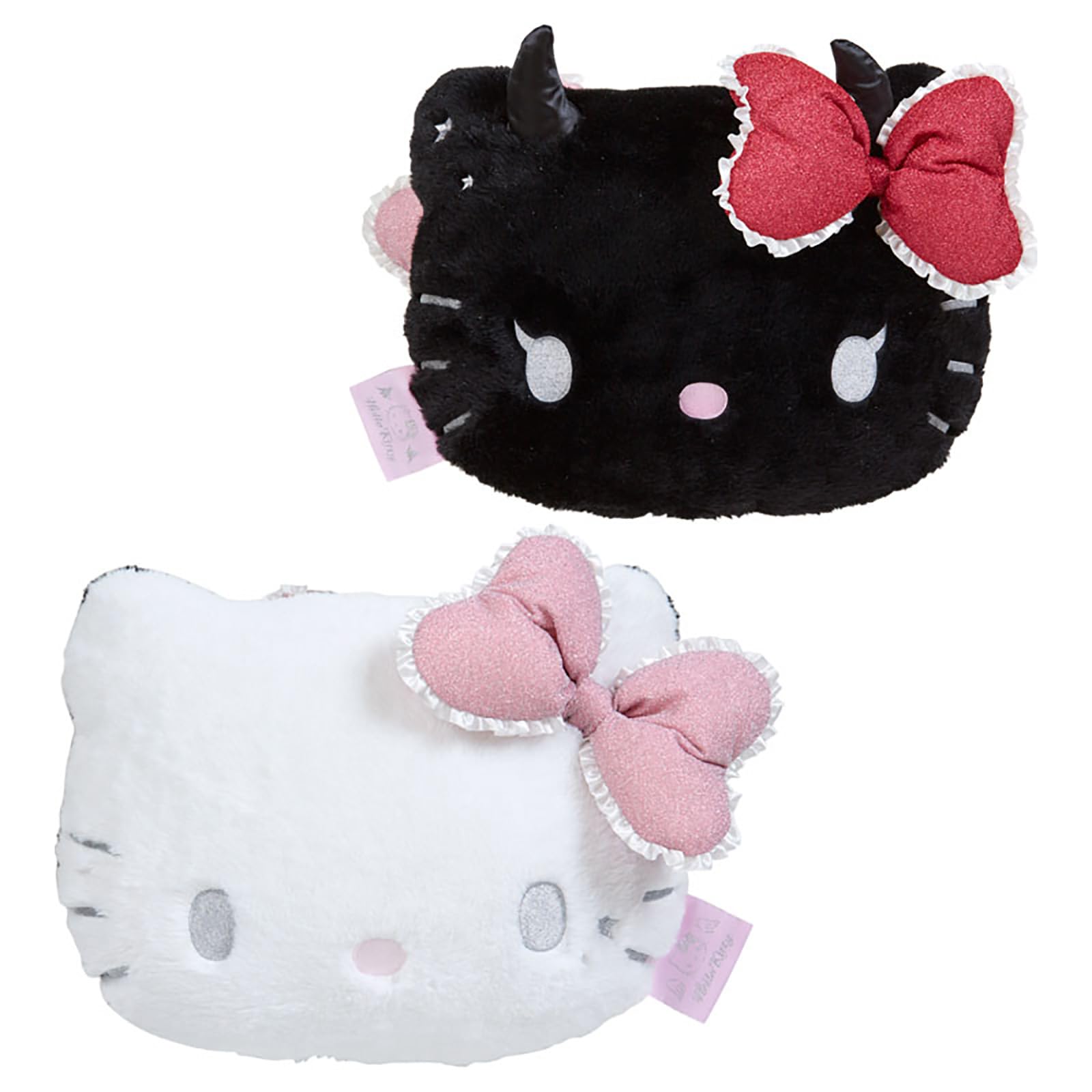 

Sanrio (SANRIO) Face-Shaped Cushion (Angel and Little Devil Design) Hello Kitty 801836